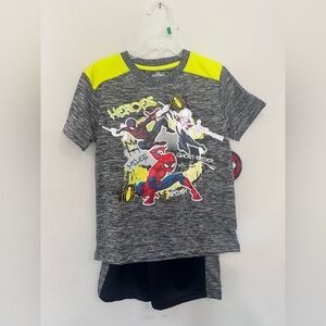 Brand new with tag, size 7 boys spider man outfit